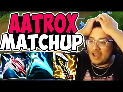 INSANE GAME VS A ONE-TRICK AATROX