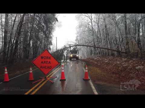 2-13-21 Stokesdale, NC - Ice Storm - Drone and Ground Damage