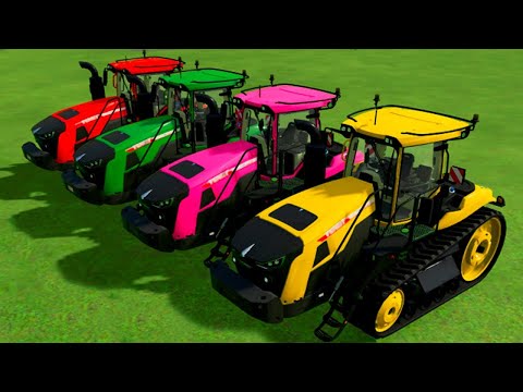 LOADING FENDT TRACTORS with TESLA & CUT AND SCATTER GRASS ! Farming Simulator 22