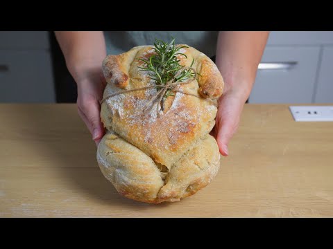 Turkey-Shaped Sourdough Tutorial