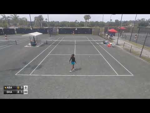 Francoise Abanda v Kennedy Shaffer - W25 DAYTONA BEACH (match incomplete)