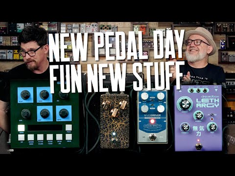 Origin M-EQ Driver, Oto Machines Bim, Dreadbox Lethargy, Goliath MkII Fuzz [New Pedal Day]