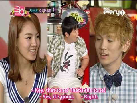 [1/2] 090728 SHINee FBG - Jessica, Sunny,& Hyoyeon cut (eng)
