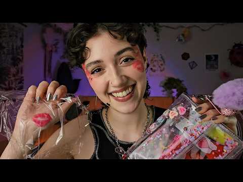 ASMR Friend Get’s You Ready for a Sapphic Vday Party 💘 Ur Ex Will Be There (wlw, hairplay, tapping)