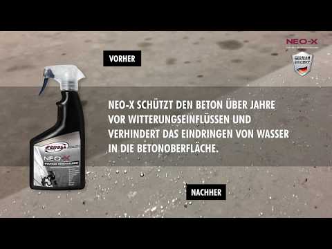 NEO-X » Hocheffiziente Polymer-Versiegelung für Betonoberflächen
