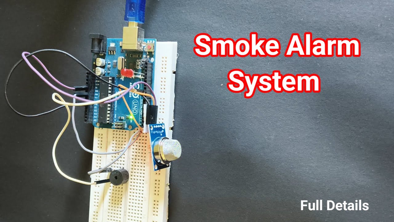 How to Make Smoke Alarm System using Smoke Sensor and Arduino