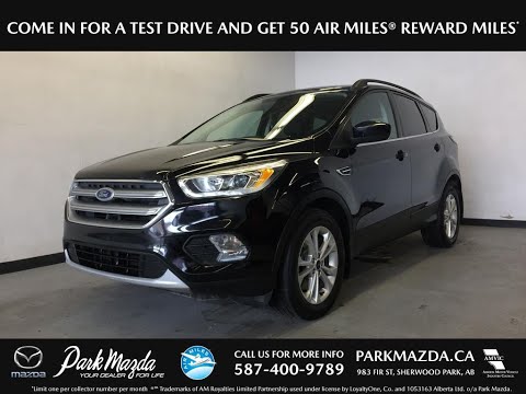 BLACK 2017 Ford Escape  Review Sherwood Park Alberta - Park Mazda