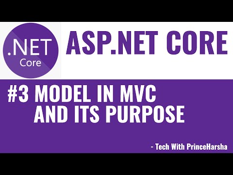 3 ASP NET Core MVC tutorial What is Model and purpose of Model