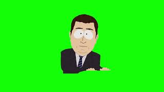 “aaand it’s gone” South Park s13e3 green screen