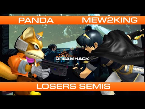 Dreamhack ATL 2022 - Loser's Semis - Panda vs Mew2King