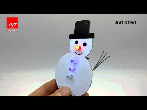 AVT3150 - Bałwanek LED dla każdego
