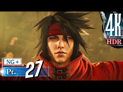 Final Fantasy 7 (VII) Rebirth PS5 Pro [4K/60fps HDR] (100%, HARD, Platinum) Part 27 - Chapter 11