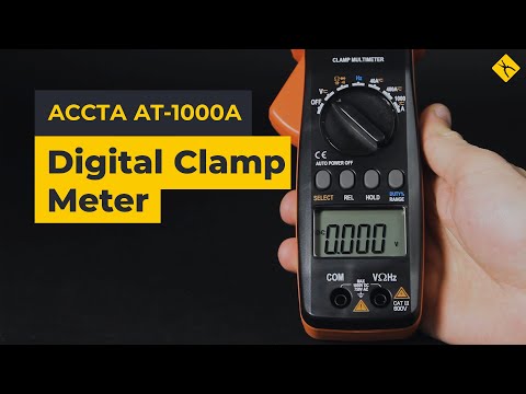 Digital Clamp Meter Accta AT-1000A Preview 5