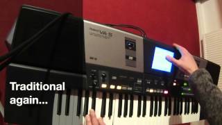 Video thumbnail for Music Styles played on Roland VA 5 by Jochen Gedicke