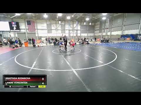 127 Lbs Quarterfinal - Anastasia Rodnikova, IL Vs Landri VonGonten, TX Fbdf