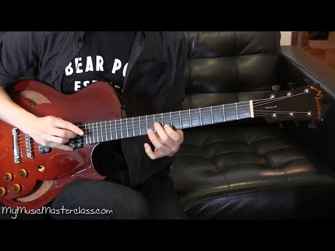 Mike Moreno - Sound Technique Articulation Lesson