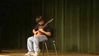 8th grader playing Eddie Van Halen&#39;s Eruption Solo