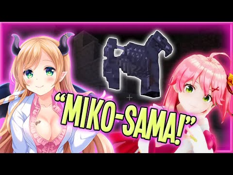 holoyume - VTuber ENG Subs ホロ夢 - 【ENG Sub】Choco asks ELITE MIKO for Beast Taming FORBIDDEN TECHNIQUES - Minecraft【Hololive】