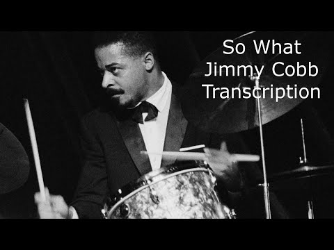 So What/Miles Davis-Jimmy Cobb'sTranscription. Transcribed by Carles Mar