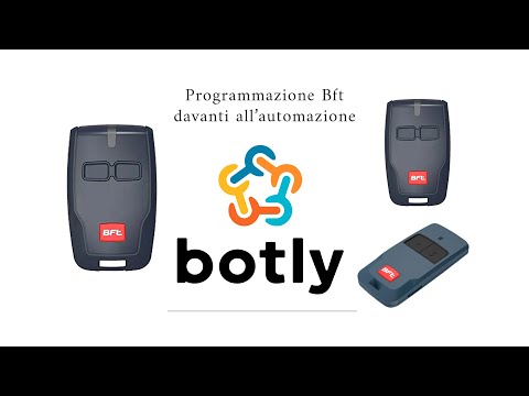 Programming the Bft Mitto and Bft Mitto Cool remote control