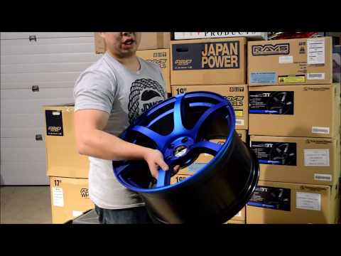 RAYS Wheels Gramlight 57C6 (Velvet Marine Blue)
