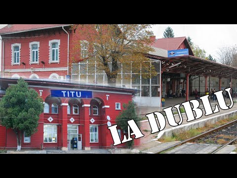 TARGOVISTE SI TITU 2 IN  1 EXPLORAM DOUA GARI INTR-UN VIDEOCLIP SI ACTIVITATEA FEROVIARA