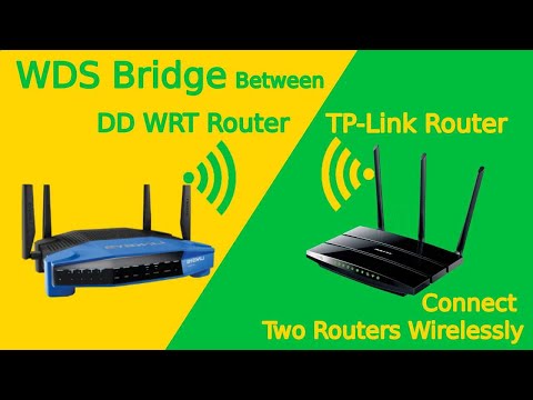 ✓Wireless Distribution System WDS Bridge on Flash DD WRT Router Extend Increase Range WiFi Repeater Video
