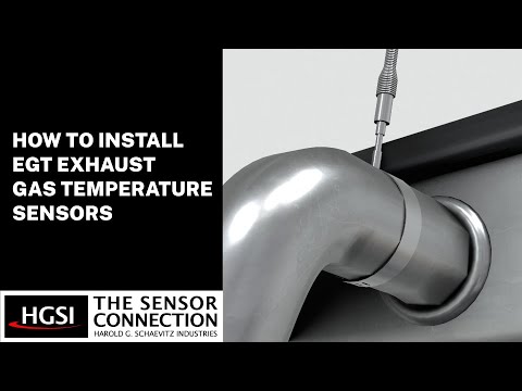 Guidelines How to Install EGT Exhaust Gas Temperature Sensor
