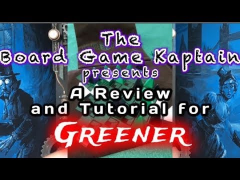 The Board Game Kaptain's review and tutorial for Greener