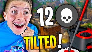 J&#39;AI LAVÉ TILTED TOWERS OKLM 12 KILLS SUR FORTNITE BATTLE ROYALE !!