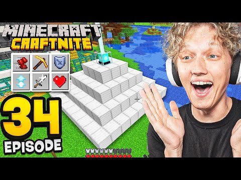 Craftnite 2: Episode 34 - I GOT A BEACON! (rarest item ever)
