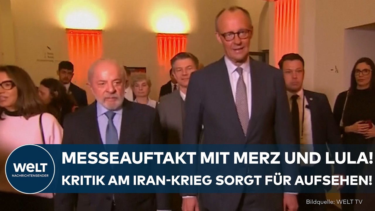 HANNOVER: Merz und Lula da Silva eröffnen Industriemesse! Debatte über Handel, Energie und Krieg!