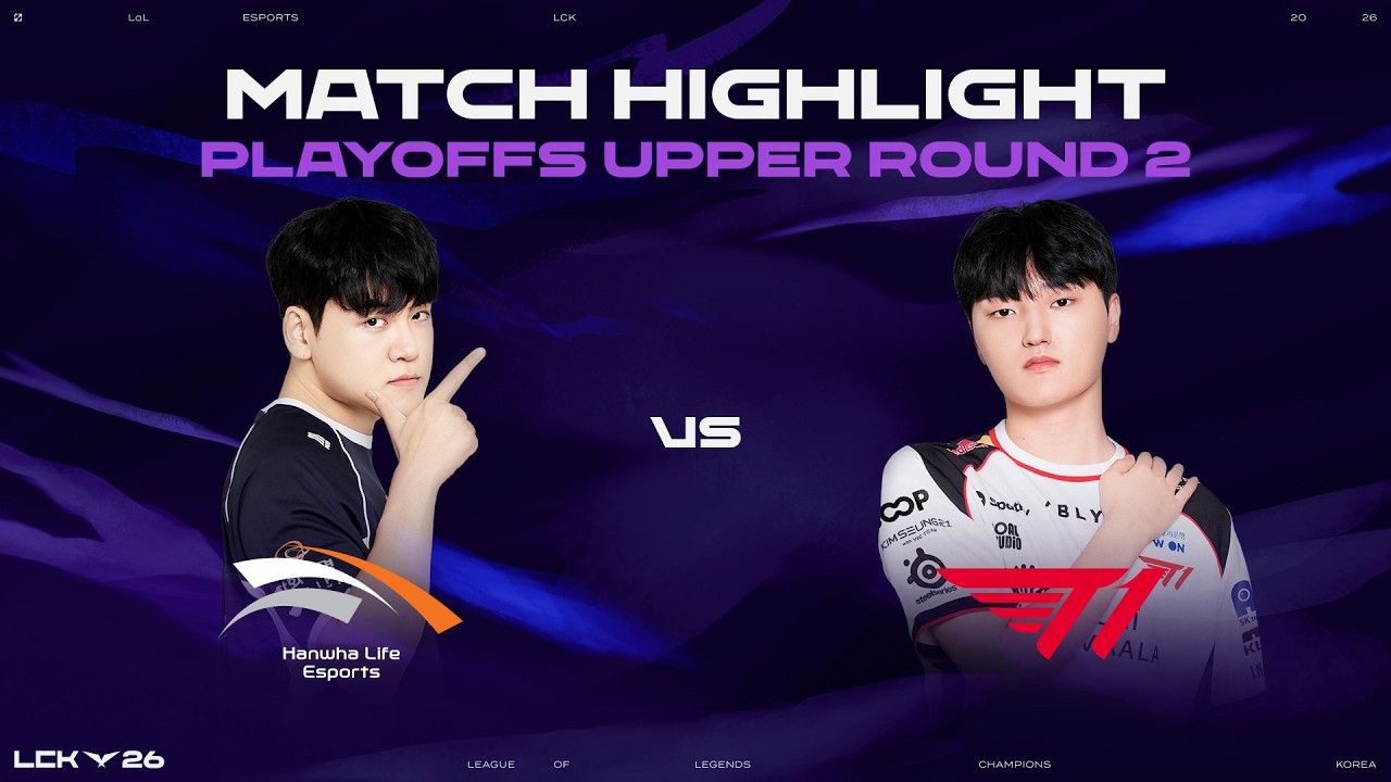 HLE vs T1 | 승자조 2라운드 매치 하이라이트 | 2026 우리은행 LCK 플레이오프