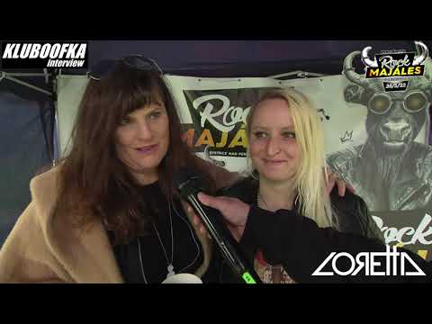KLUBOOFKA INTERVIEW RM2022 - LORETTA #rockmajáles #festival #rock #metal #trenujkopyta #kluboofkatv