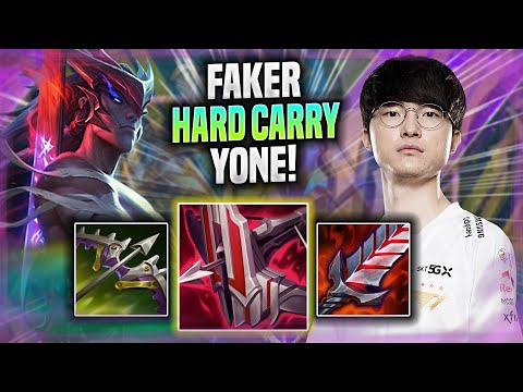 FAKER HARD CARRY WITH YONE IN KR SOLOQ! - T1 Faker Plays Yone MID vs Zoe!
