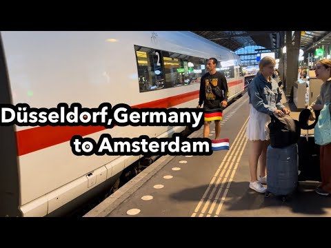 Como viajar de Düsseldorf Hauptbahnhof, Alemanha🇩🇪 para a Estação Central de Amsterdã🇳🇱 de trem.