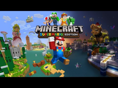 MineCraft ⛏ SUPER MARIO edition 🍄 Nintendo Switch Free Mario Mash-Up Pack MiniCraft MC Gameplay 🔲