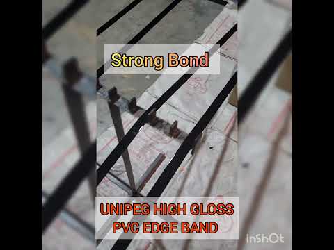UNIPRIME BLACK SHGL GLOSS PVC EDGE BAND