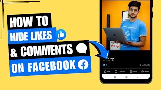 How to Hide Likes and Comments on Facebook 2024 | Profile Picture, Cover, Post 🫣 ✅
