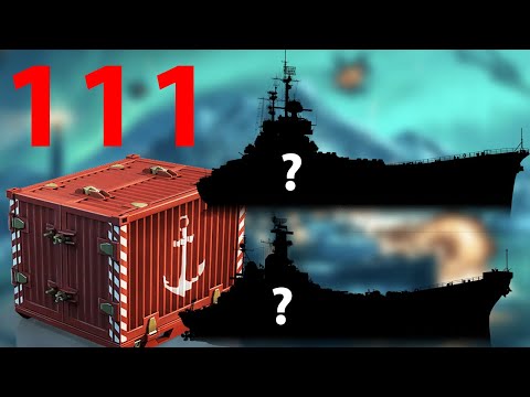 Opening 111 Supercontainers | WoWS 8th Anniversary