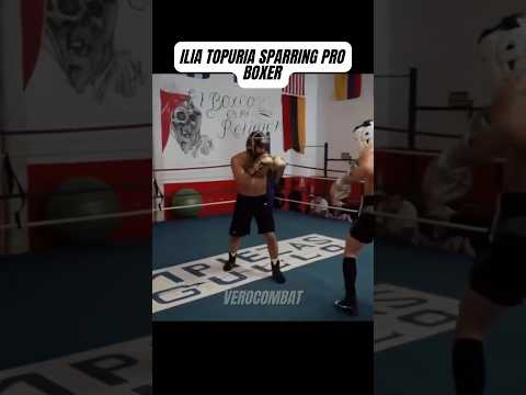 Ilia Topuria Sparring Pro Boxer 🥊