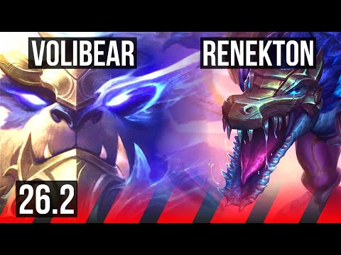 VOLIBEAR vs RENEKTON (TOP) | EUW Master | 26.2