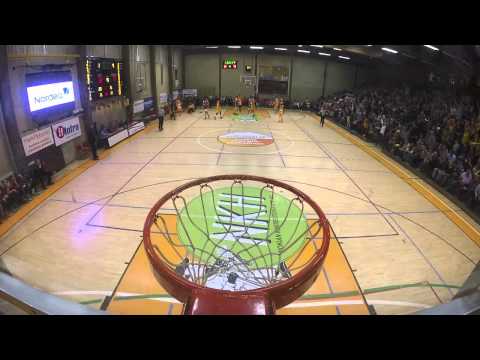 Crowd's reaction on Jeftic's dunk in the finals | BC Nokia vs. UU-Korihait 19/4/2015