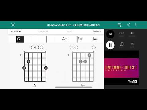 Kamaro Studio CD11 - GEJOM PRO NADRAZI cover akordy