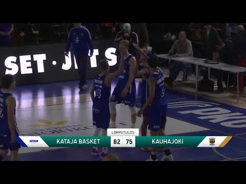 Kataja Basket vs. Kauhajoki - Game Highlights