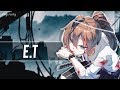 Nightcore E T Rock Version Lyrics