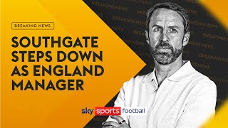 Gareth Southgate steps down as England manager 🚨