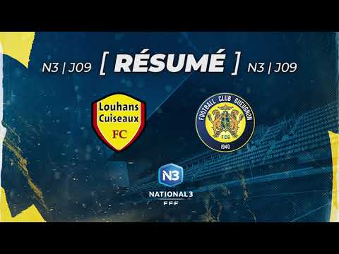 Louhans Cuiseaux FC - FC Gueugnon | Journée 9 | Résumé complet