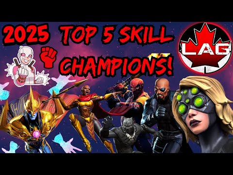 Top 5 BEST Skill Champions In Marvel Contest of Champions Ranked!! Summer 2025 (7⭐ Class Rankings)