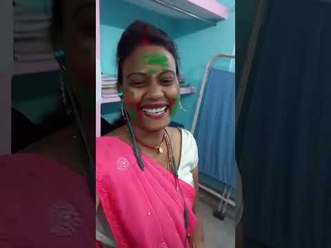 #shortvideo # दोस्तों के साथ हुड़दंग # होली के song